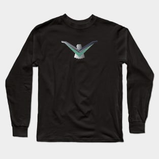 Thunderbird Emblem V Wings Black Long Sleeve T-Shirt